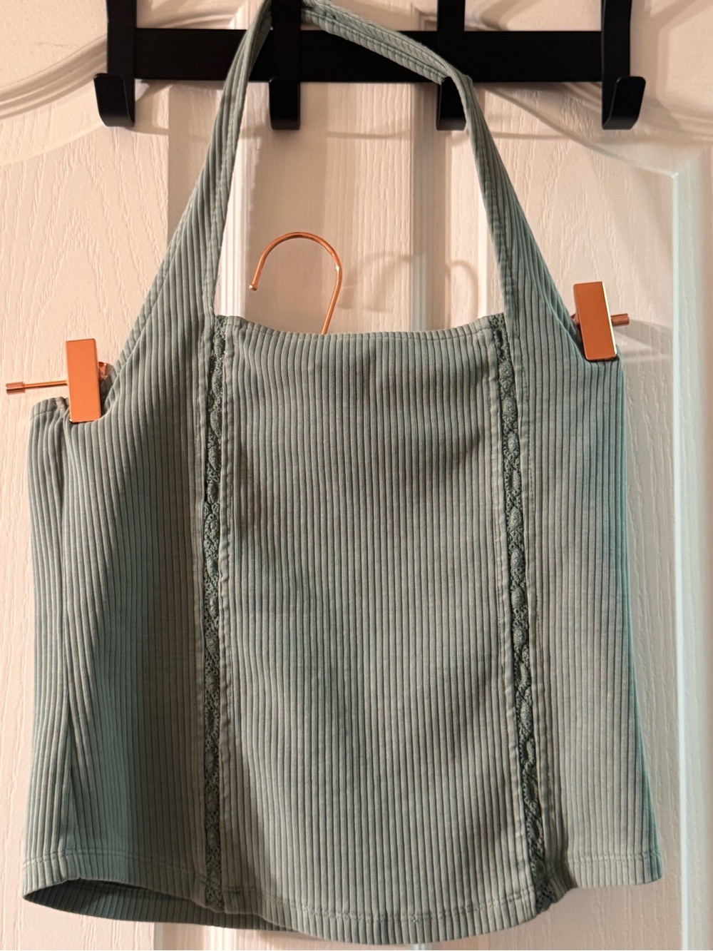 American Eagle Outfitter Sage Halter Top